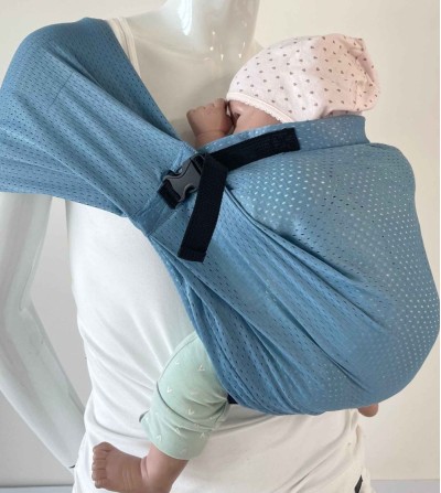 Bandolera portabebé Minimonkey blue